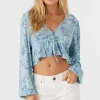 O’Neill Tops^ALENA CROP TOP MULTI CLR