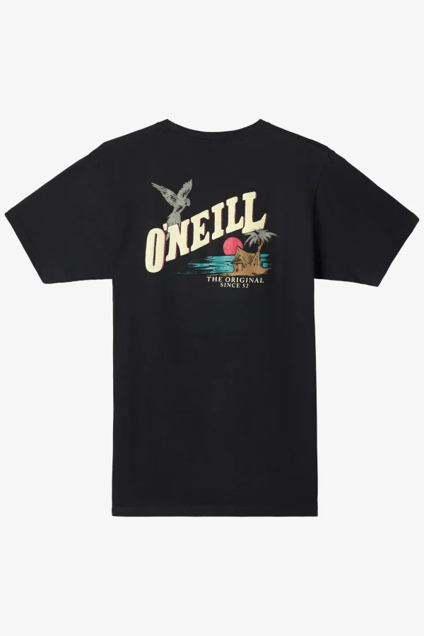 O’Neill Tees^ALWAYS SUNNY TEE BLACK