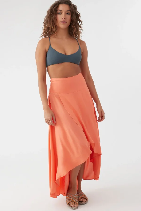 O’Neill Bottoms^AMBROSIO HIGH-LOW MAXI SKIRT DESERT FLOWER