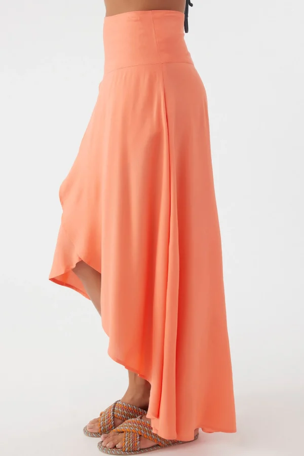 O’Neill Bottoms^AMBROSIO HIGH-LOW MAXI SKIRT DESERT FLOWER