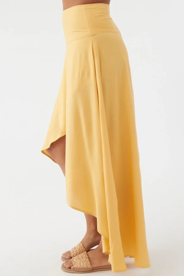 O’Neill Bottoms^AMBROSIO HIGH-LOW MAXI SKIRT MIMOSA