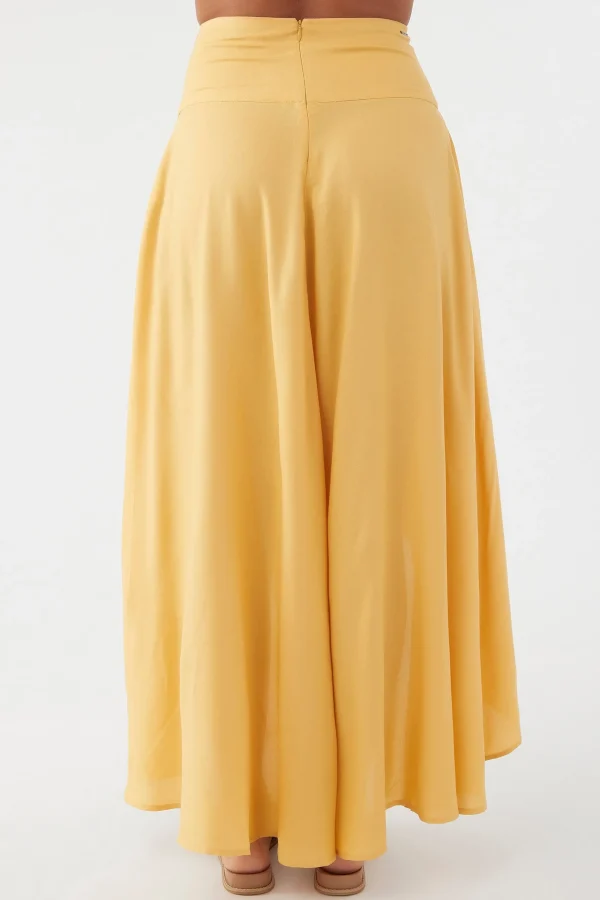 O’Neill Bottoms^AMBROSIO HIGH-LOW MAXI SKIRT MIMOSA