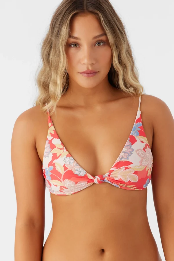 O’Neill D/Dd Cup | Triangle^ANTALYA FLORAL PISMO TALL TRI BRALETTE TOP BITTERSWEET