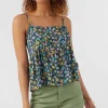 O’Neill Tops^ASTORIA LAYLA FLORAL TANK TOP MULTI CLR