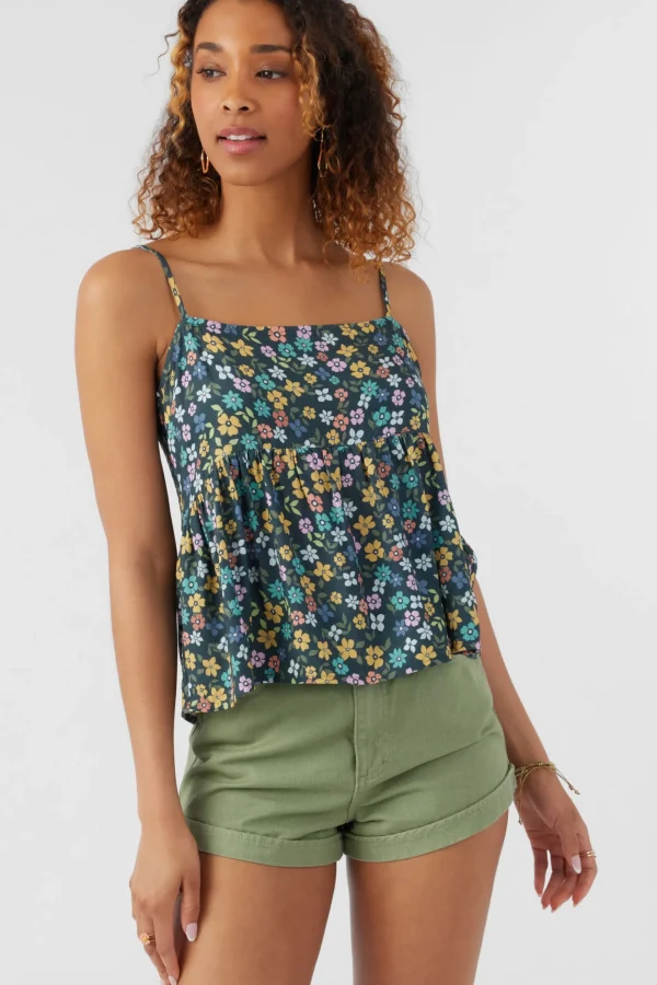 O’Neill Tops^ASTORIA LAYLA FLORAL TANK TOP MULTI CLR