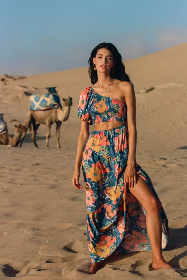 O’Neill Dresses^AYA JADIA FLORAL MAXI DRESS MULTI CLR