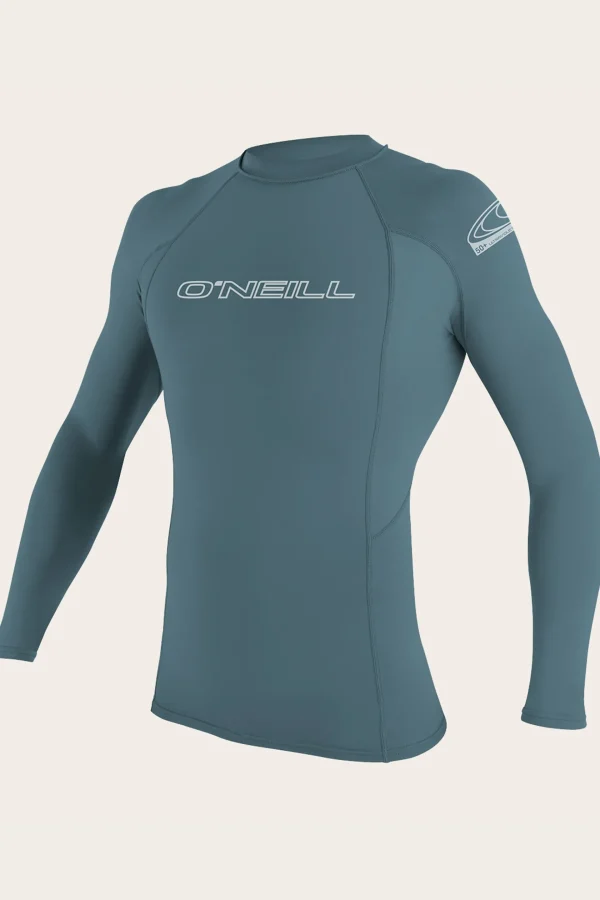 O’Neill Uv-Protection Rash Guards^BASIC SKINS 50+ L/S RASH GUARD DUSTY BLUE