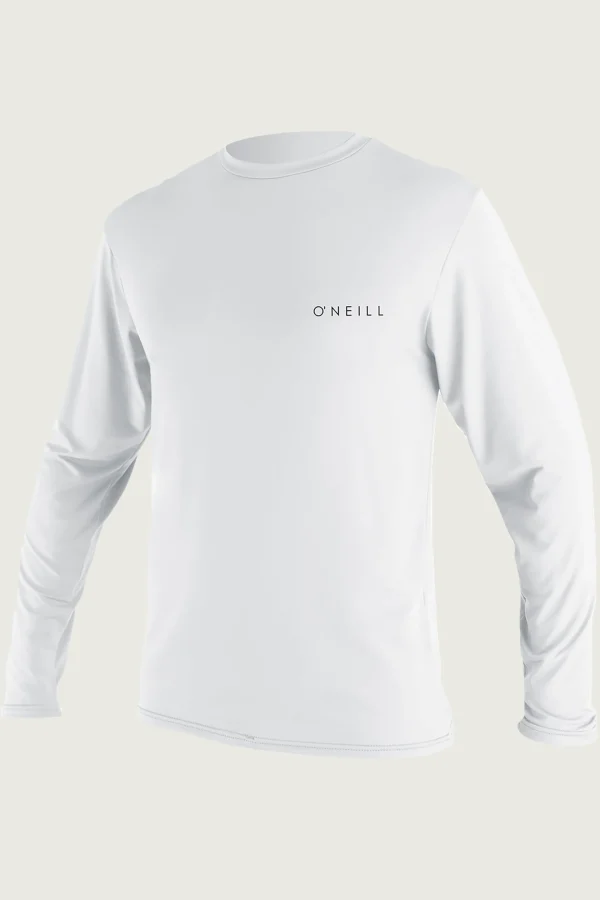 O’Neill Uv-Protection Rash Guards^BASIC SKINS 30+ L/S SUN SHIRT WHITE