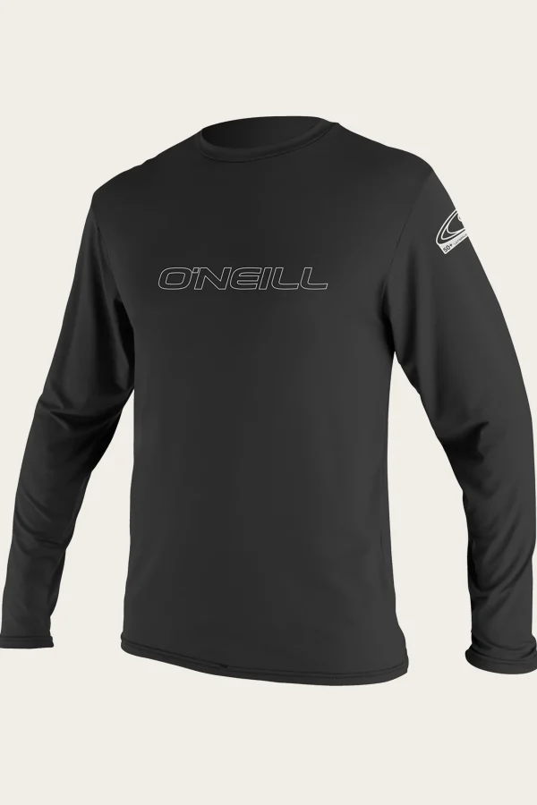 O’Neill Uv-Protection Rash Guards^BASIC SKINS 50+ L/S SUN SHIRT BLACK