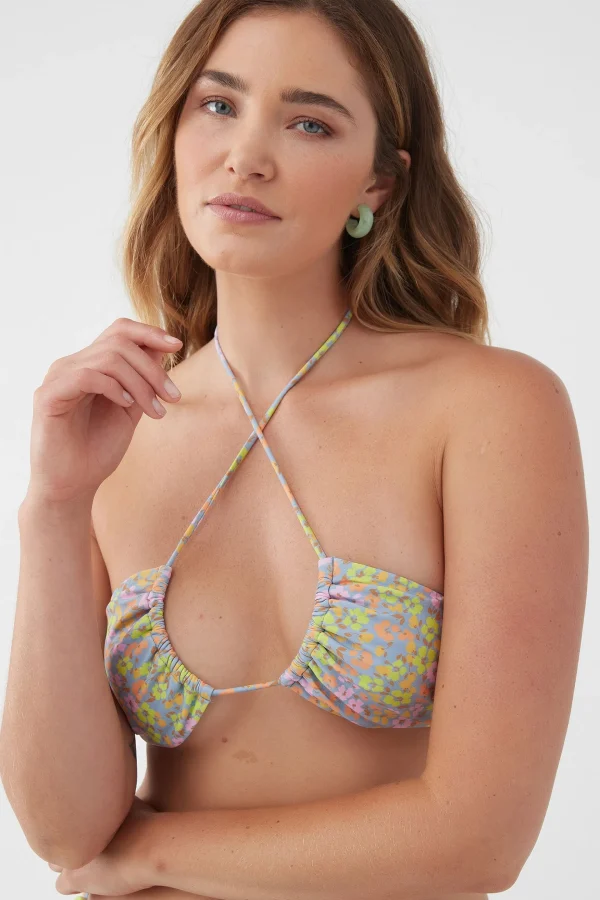 O’Neill Halter | Triangle^BEATRIZ DITSY EMBRY MULTI-WAY TRI TOP CHAMBRAY