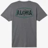 O’Neill Tees^BIG ALOHA TEE HEATHER GREY