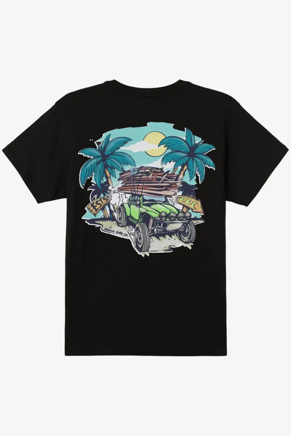 O’Neill Tops^BOY'S BAJA BANDIT TEE BLACK