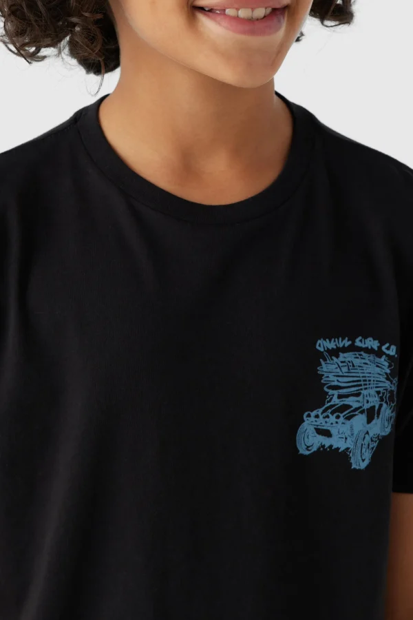 O’Neill Tops^BOY'S BAJA BANDIT TEE BLACK