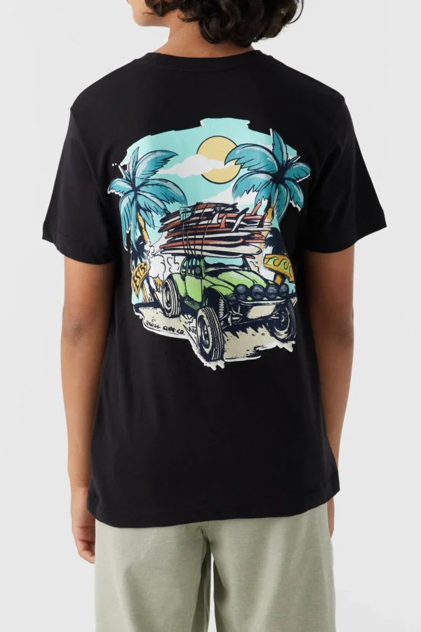 O’Neill Tops^BOY'S BAJA BANDIT TEE BLACK