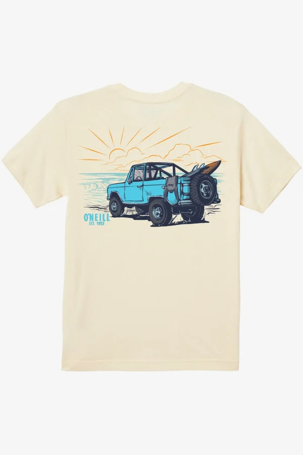 O’Neill Tops^BOY'S BAJA TEE PALE YELLOW