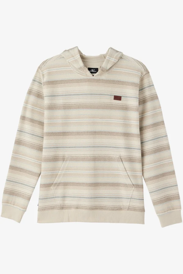 O’Neill Pullovers^BOY'S BAVARO STRIPE PULLOVER FLEECE LT KHAKI