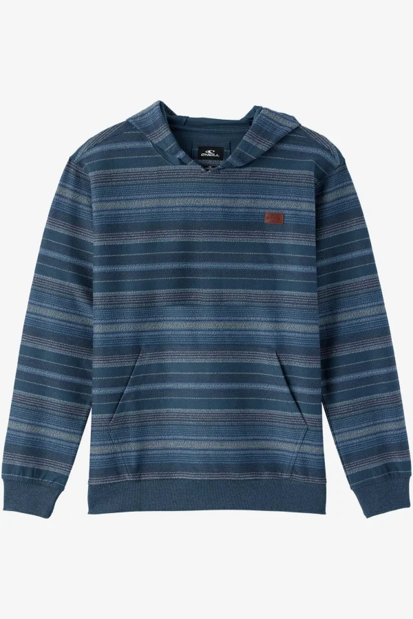 O’Neill Pullovers^BOY'S BAVARO STRIPE PULLOVER FLEECE MIDNIGHT NAVY