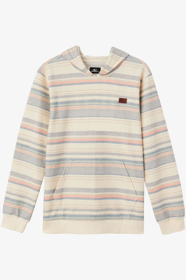 O’Neill Pullovers^BOY'S BAVARO STRIPE PULLOVER FLEECE CREAM2