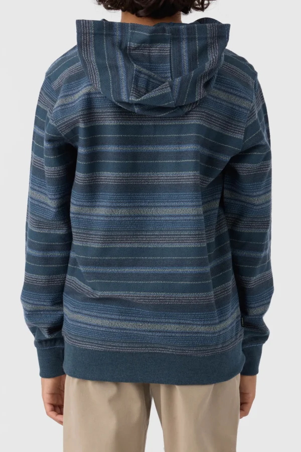 O’Neill Pullovers^BOY'S BAVARO STRIPE PULLOVER FLEECE MIDNIGHT NAVY