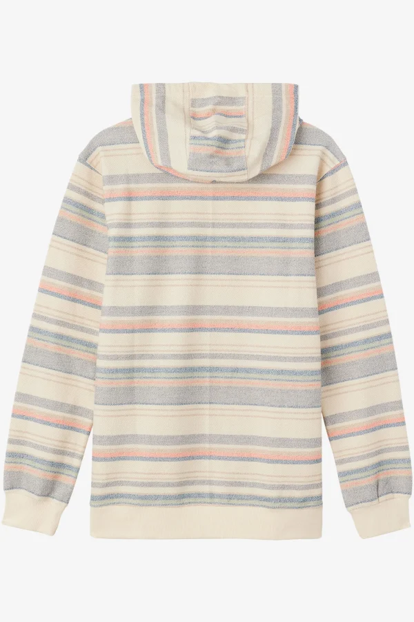 O’Neill Pullovers^BOY'S BAVARO STRIPE PULLOVER FLEECE CREAM2