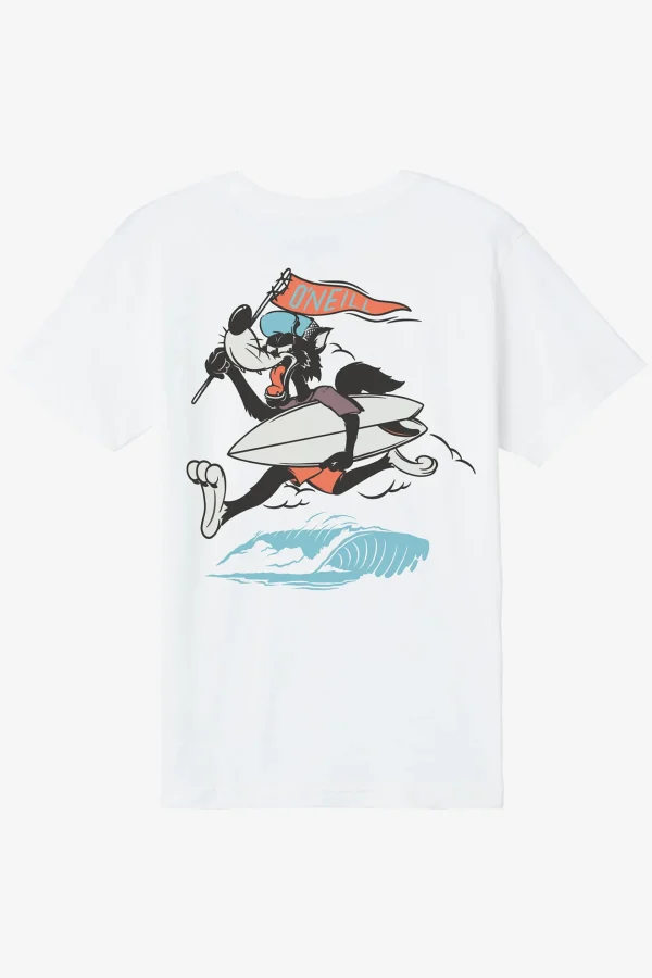 O’Neill Tops^BOY'S CHARGER TEE WHITE