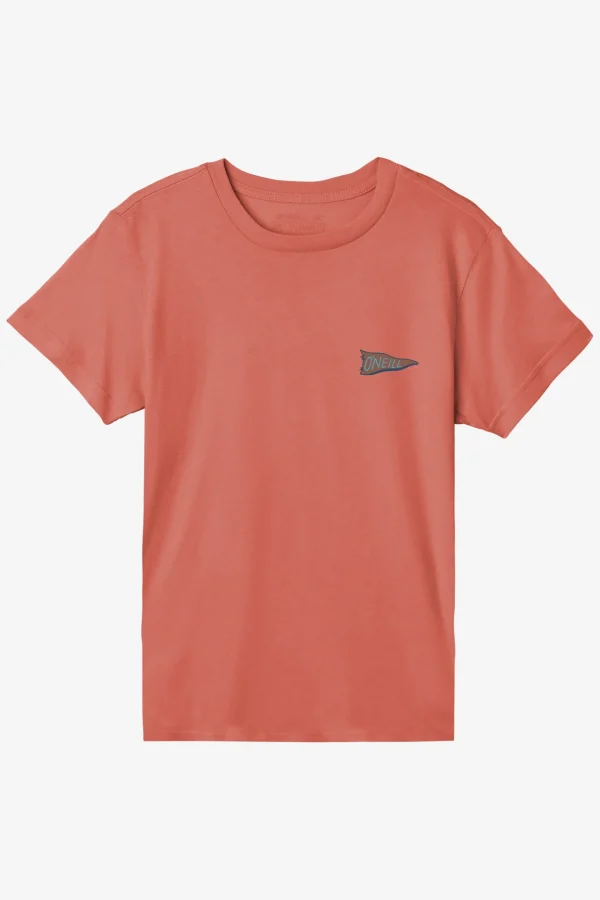 O’Neill Tops^BOY'S CHARGER TEE HOT RED