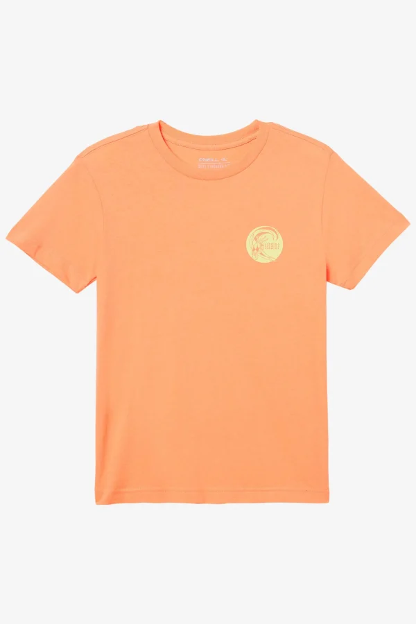 O’Neill Tops^BOY'S CIRCLE SURFER TEE CANTALOUPE