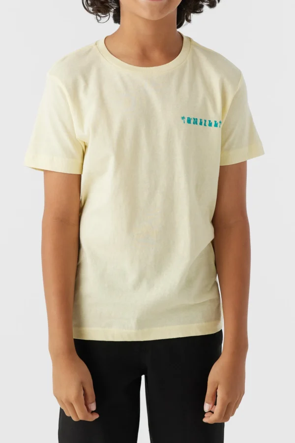 O’Neill Tops^BOY'S EL JEFE TEE PALE YELLOW