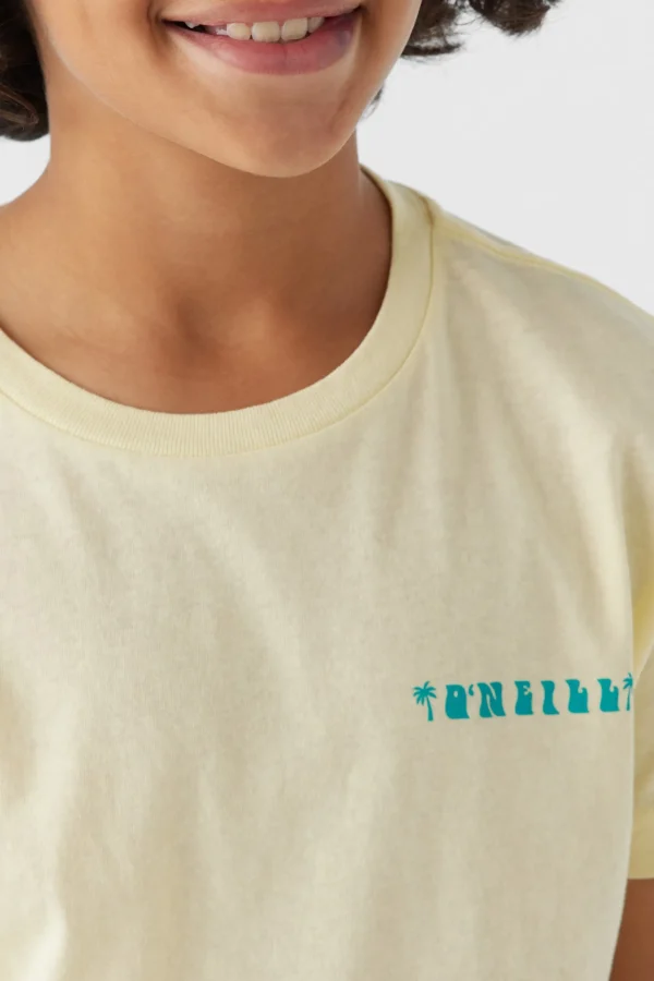 O’Neill Tops^BOY'S EL JEFE TEE PALE YELLOW