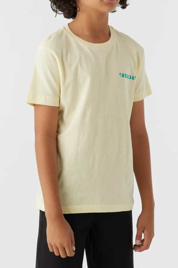 O’Neill Tops^BOY'S EL JEFE TEE PALE YELLOW