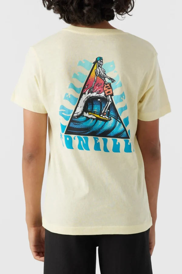 O’Neill Tops^BOY'S EL JEFE TEE PALE YELLOW