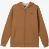 O’Neill Pullovers | Tops^BOY'S FIFTY TWO HIGH PILE ZIP UP FLEECE DARK KHAKI