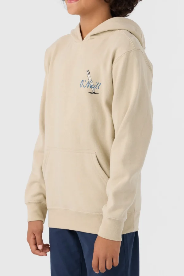 O’Neill Pullovers^BOY'S FIFTY TWO PULLOVER FLEECE LT KHAKI