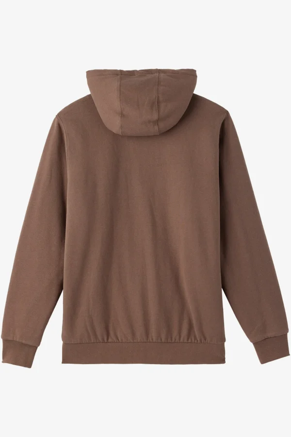 O’Neill Pullovers^BOY'S FIFTY-TWO HIGH PILE LINED ZIP FLEECE CHOCOLATE CHIP