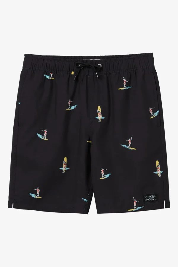 O’Neill Boardshorts^BOY'S HERMOSA CREW 16" SWIM TRUNKS BLACK 2