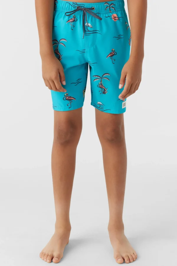 O’Neill Boardshorts^BOY'S HERMOSA CREW 16" SWIM TRUNKS PEACOCK BLUE