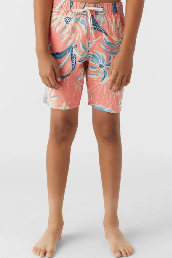 O’Neill Boardshorts^BOY'S HERMOSA CREW 16" SWIM TRUNKS CORAL