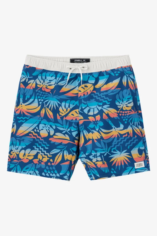 O’Neill Boardshorts^BOY'S HERMOSA ELASTIC WAIST 16" SWIM TRUNKS INDIGO