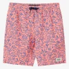 O’Neill Boardshorts^BOY'S HERMOSA ELASTIC WAIST 16" SWIM TRUNKS CORAL 2