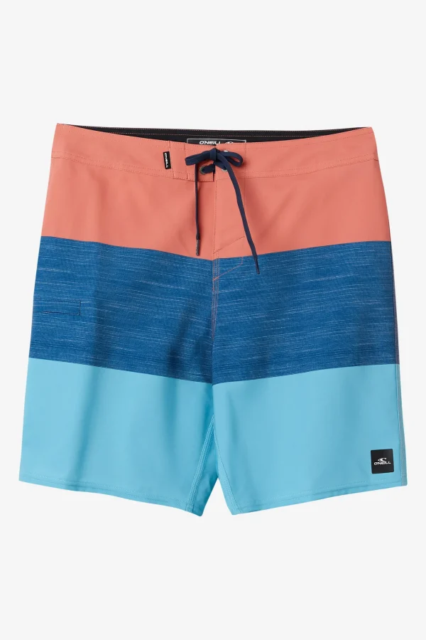 O’Neill Boardshorts^BOY'S HYPERFREAK HEAT BLOCK 17" BOARDSHORTS AUBURN