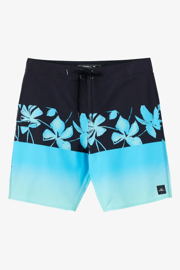 O’Neill Boardshorts^BOY'S HYPERFREAK HEAT BLOCK 17" BOARDSHORTS TURQUOISE