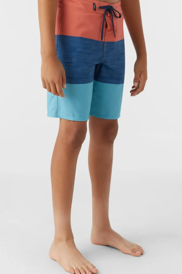 O’Neill Boardshorts^BOY'S HYPERFREAK HEAT BLOCK 17" BOARDSHORTS AUBURN