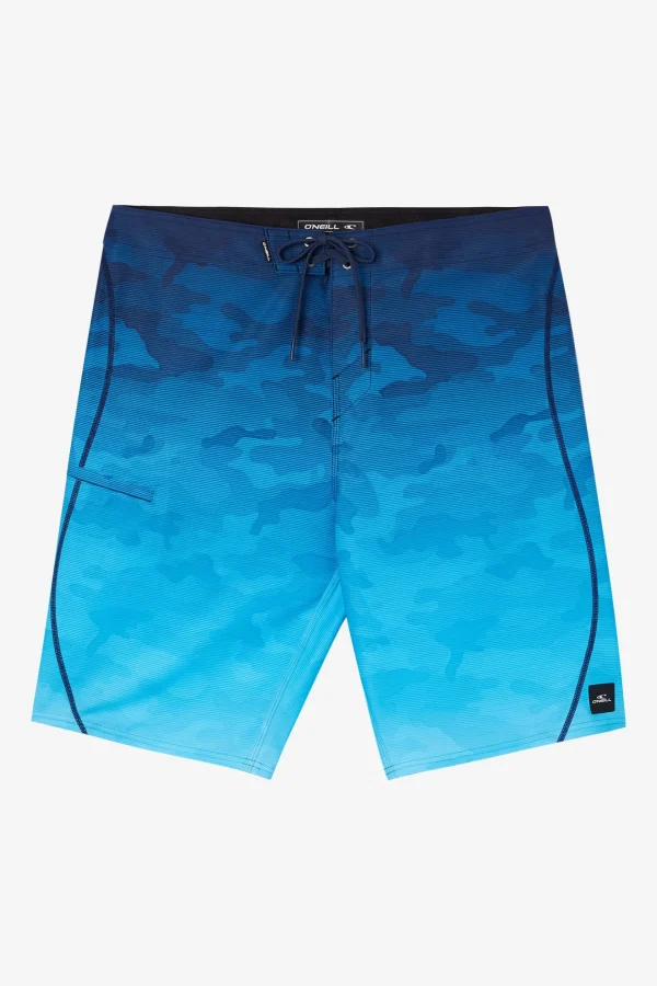 O’Neill Boardshorts^BOY'S HYPERFREAK HEAT S-SEAM FADE 18" BOARDSHORTS AQUARIUS