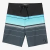 O’Neill Boardshorts^BOY'S HYPERFREAK HEAT STRIPE 16" BOARDSHORTS GRAPHITE