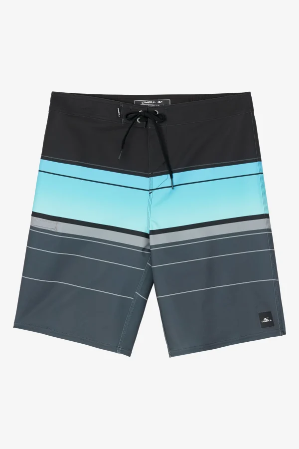 O’Neill Boardshorts^BOY'S HYPERFREAK HEAT STRIPE 16" BOARDSHORTS GRAPHITE