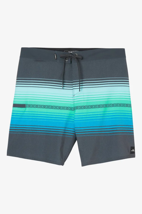 O’Neill Boardshorts^BOY'S HYPERFREAK HEAT STRIPE LINE 16" BOARDSHORTS GRAPHITE