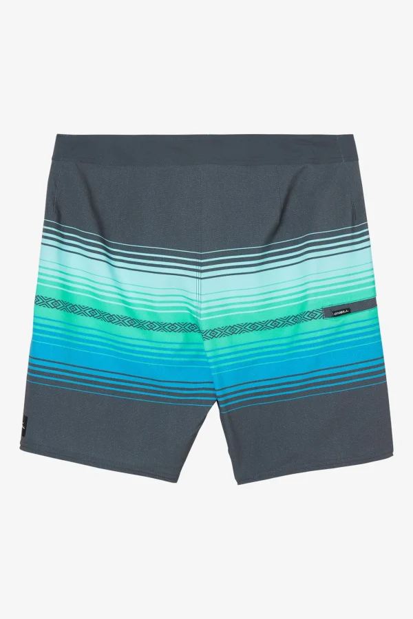 O’Neill Boardshorts^BOY'S HYPERFREAK HEAT STRIPE LINE 16" BOARDSHORTS GRAPHITE