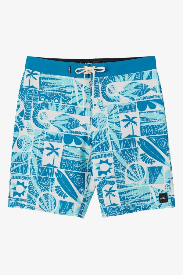 O’Neill Boardshorts^BOY'S HYPERFREAK MYSTO 16" BOARDSHORTS COPEN BLUE