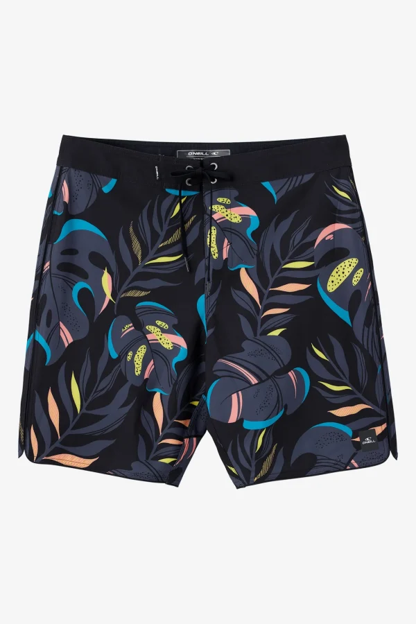 O’Neill Boardshorts^BOY'S HYPERFREAK MYSTO SCALLOP 16" BOARDSHORTS BLACK 2