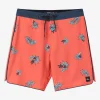 O’Neill Boardshorts^BOY'S HYPERFREAK MYSTO SCALLOP 16" BOARDSHORTS AUBURN